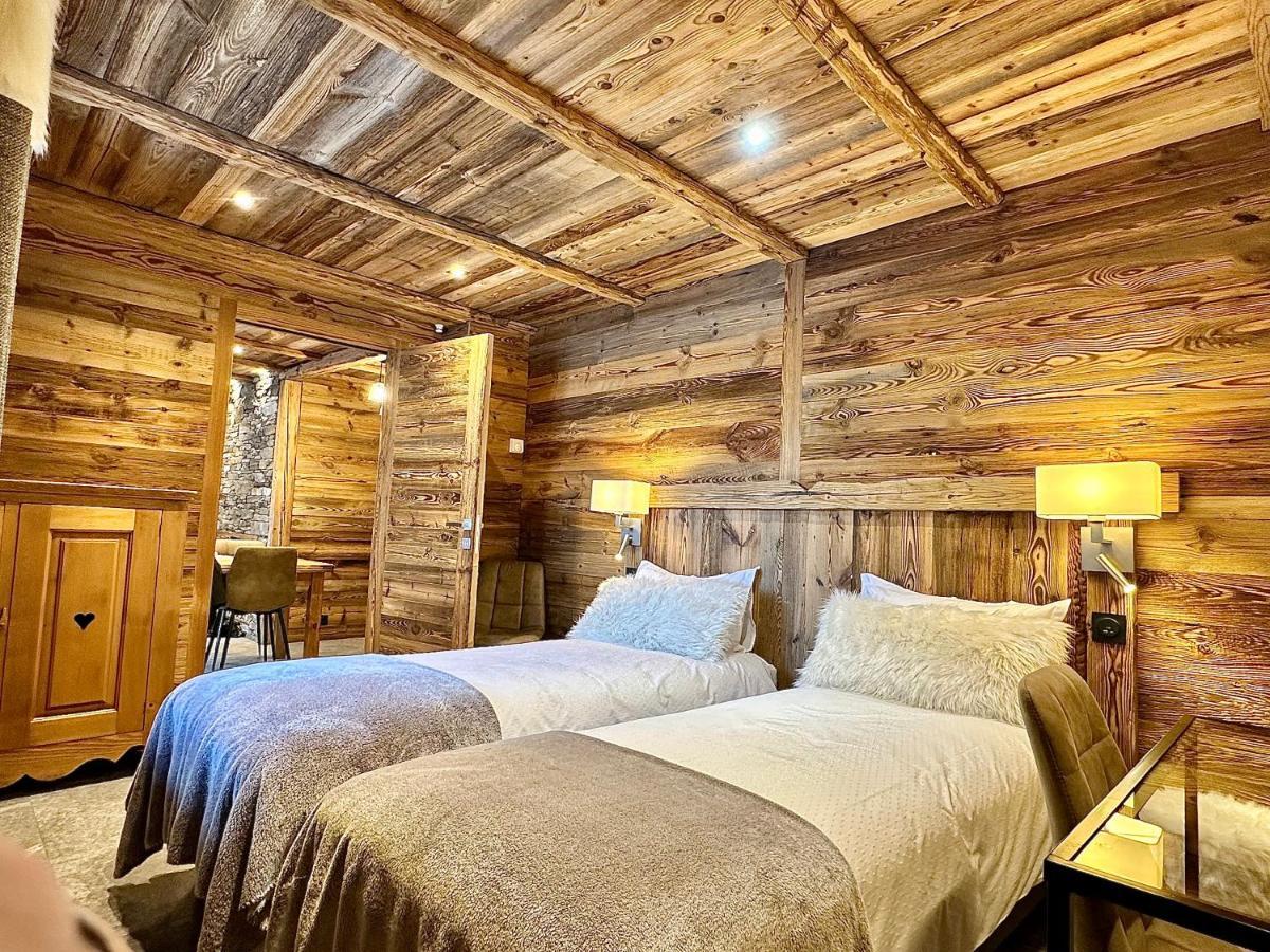 Chalet Les Cocales Residence Sejour Et Nuitees B&B - Appartement Pin Cembro Bessans Exterior foto
